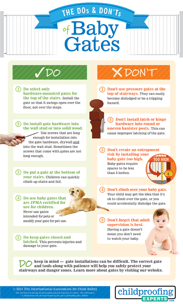 Dos And Donts Baby Gate